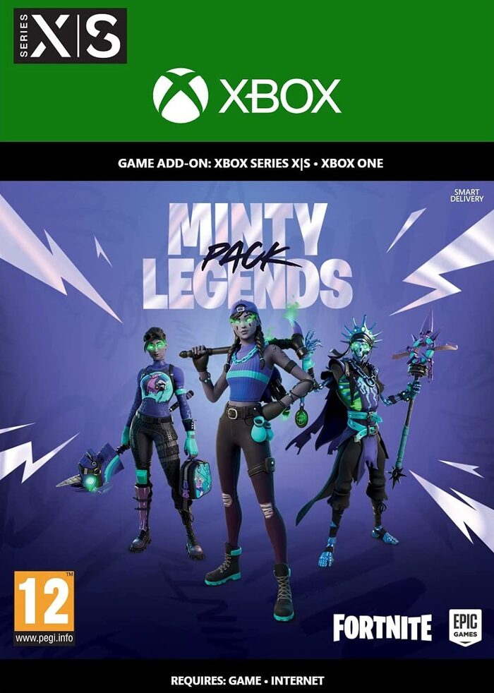 Fortnite Minty Legends Pack + 1000 V-Bucks Código de XBOX LIVE GLOBAL